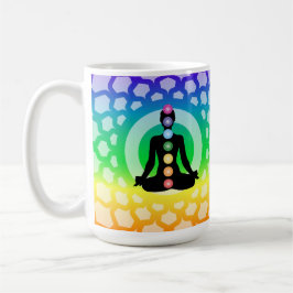 Rainbow Chakra Yoga Classic Mok - Heilige Geometri