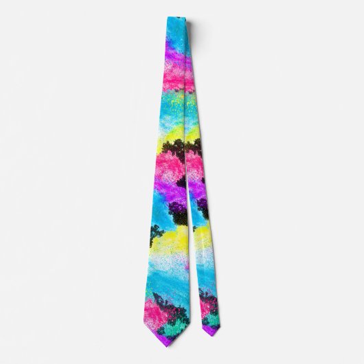 Rainbow Chalk Dust Stropdas (Voorkant)