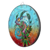 Rainbow Chameleon Dartbord (Voorkant Rechts)