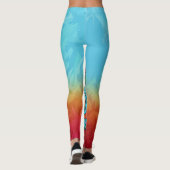 Rainbow Chameleon Leggings (Achterkant)