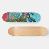 Rainbow Chameleon Persoonlijk Skateboard (Horizontaal)