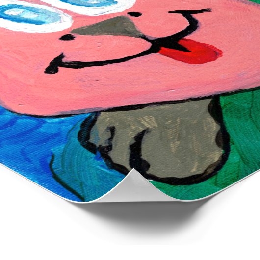 Rainbow Character Poster Paper (Semi-Gloss (Hoek)