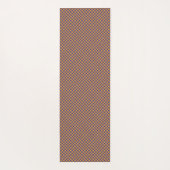 Rainbow Check Schotse Tartan Plaid Pattern Yogamat (Achterkant)