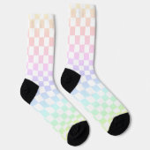 Rainbow Check Socks Sokken (Rechts)