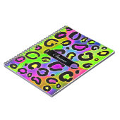 Rainbow Cheetah Leopard Color Notitieboek Journal (Linkerzijde)