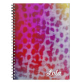 Rainbow Cheetah Notitieboek (Voorkant)