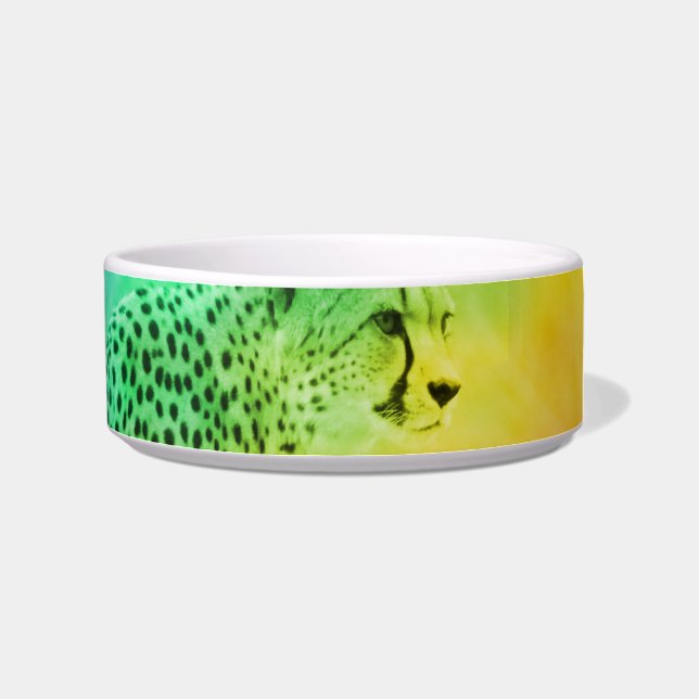 Rainbow Cheetah Voerbakje (Rechts)
