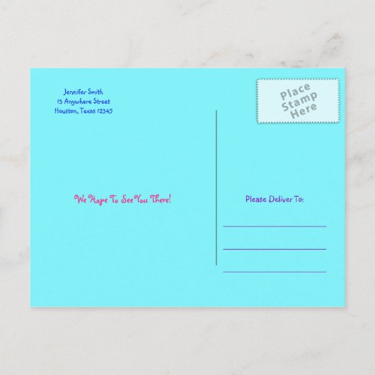 Rainbow Cheetah Wild Sweet 16 Verjaardagsfeest Uitnodiging Briefkaart (Achterkant)