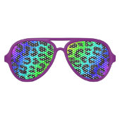 Rainbow Cheetah zonnebril (Voorkant)