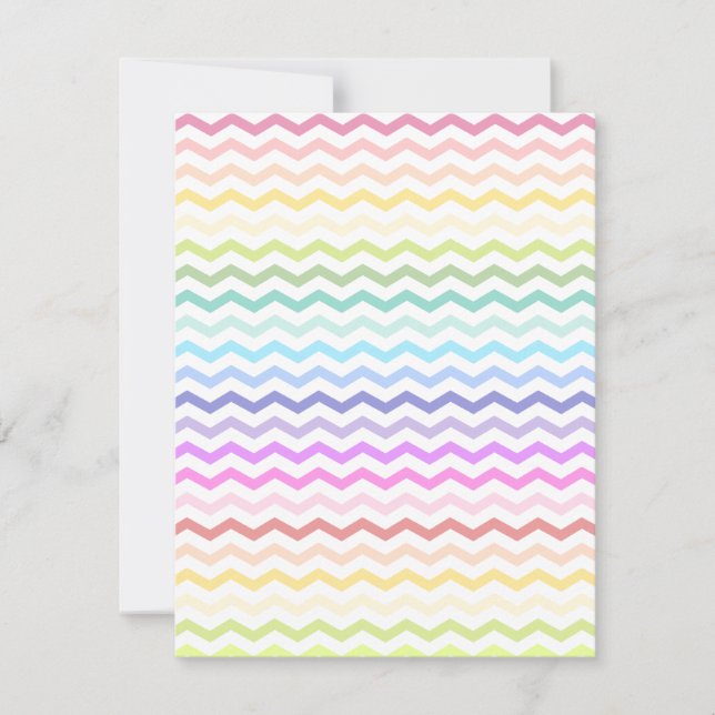Rainbow chevron (Voorkant)