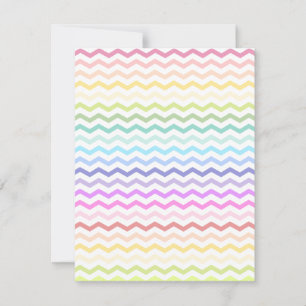 Rainbow chevron