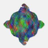 Rainbow Chevron Abstract Bedankdoosjes (Uitgevouwen)