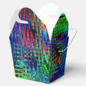 Rainbow Chevron Abstract Bedankdoosjes (Geopend)