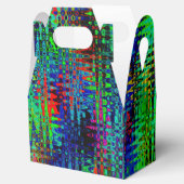 Rainbow Chevron Abstract Bedankdoosjes (Geopend)