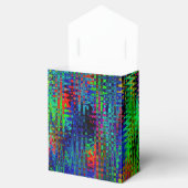 Rainbow Chevron Abstract Bedankdoosjes (Geopend)