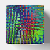 Rainbow Chevron Abstract Bedankdoosjes (Bovenkant)