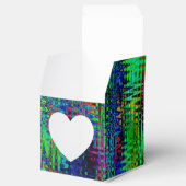 Rainbow Chevron Abstract Bedankdoosjes (Geopend)