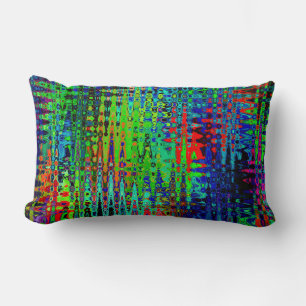 Rainbow Chevron Abstract Kussen