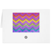 Rainbow Chevron by Shirley Taylor (Achterkant Horizontaal)