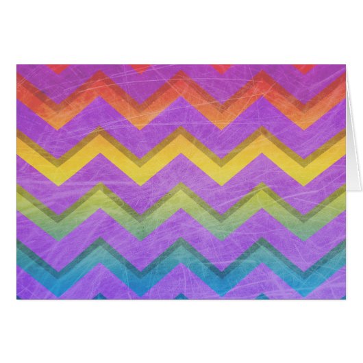 Rainbow Chevron by Shirley Taylor (Voorkant Horizontaal)