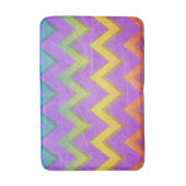 Rainbow Chevron by Shirley Taylor Badmat (Voorkant Verticaal)