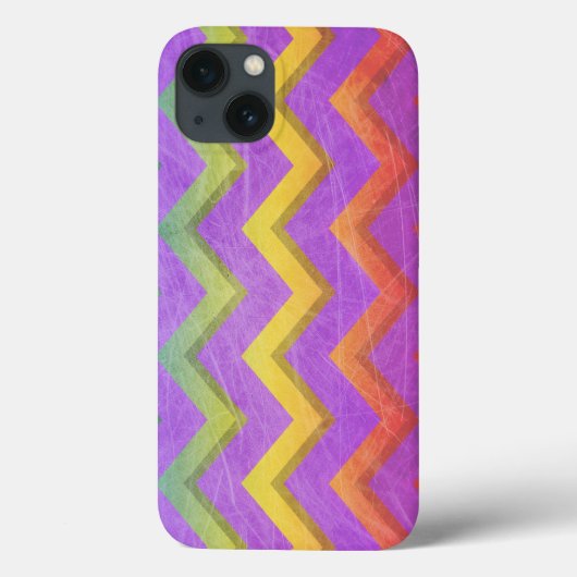 Rainbow Chevron by Shirley Taylor Case-Mate iPhone Case (Achterkant)