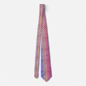 Rainbow Chevron by Shirley Taylor Stropdas (Achterkant)
