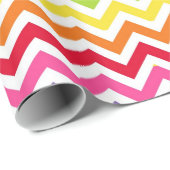 Rainbow Chevron cadeauverpakking Cadeaupapier (Rol Hoek)