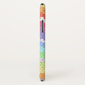 Rainbow chevron Glas in lood Kleurrijk Abstract Case-Mate iPhone Case (Achterkant / rechts)