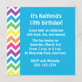 Rainbow Chevron Kaart