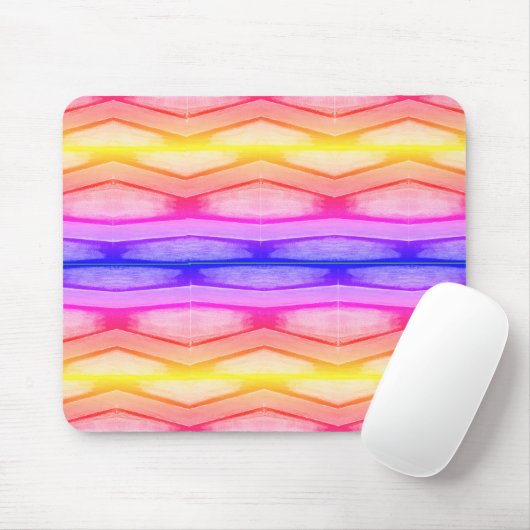 Rainbow Chevron muismat (Met muis)