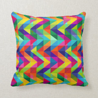 Rainbow Chevron Pillow Kussen