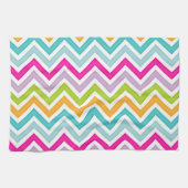 Rainbow Chevron Theedoek (Horizontaal)