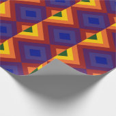 Rainbow Chevrons Cadeaupapier (Hoek)