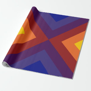 Rainbow Chevrons Cadeaupapier