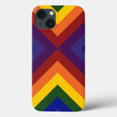 Rainbow Chevrons Case-Mate iPhone Case (Achterkant)