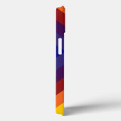 Rainbow Chevrons Case-Mate iPhone Case (Achterkant / Rechts)