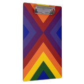 Rainbow Chevrons Klembord (Rechts)