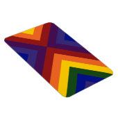 Rainbow Chevrons Magneet (Rechterzijde)