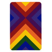 Rainbow Chevrons Magneet (Verticaal)