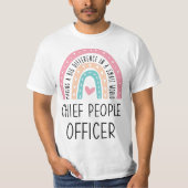 Rainbow Chief People Officer Cadeeideeën T-shirt (Voorkant)