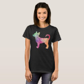 Rainbow Chihuahua T-shirt (Voorkant volledig)