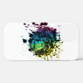 Rainbow Chimpanzee Hoesje-Mate iPhone Case (Achterkant (horizontaal))