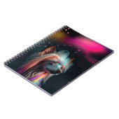 Rainbow Chinese Crested Dog Notitieboek (Linkerzijde)