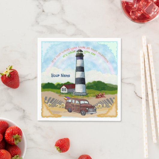 Rainbow Choice Vuurtorenservetten Servet (Insitu)