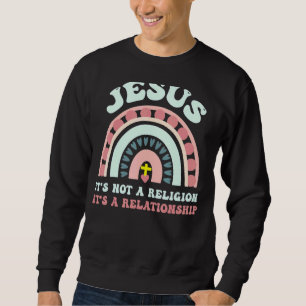 Rainbow Christelijk Jezus Het is een religie Het i Trui