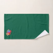 Rainbow Christmas Bells Green Bad Handdoek (Handdoek)