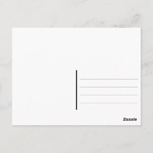 Rainbow Christmas Briefkaart (Achterkant)