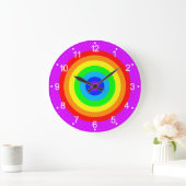 Rainbow Circle Design-40686 Grote Klok (Huis)