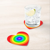Rainbow Circle Design-40686 Kartonnen Onderzetters (Insitu)
